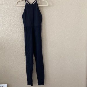 Meshki Black High Neck Jumpsuit